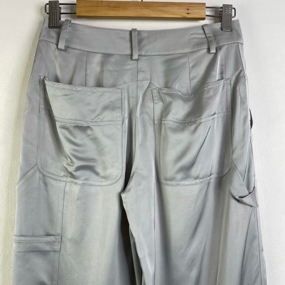 Club Monaco Carpenter Pant Silvery Grey NWT SZ 00 - Picture 4 of 11